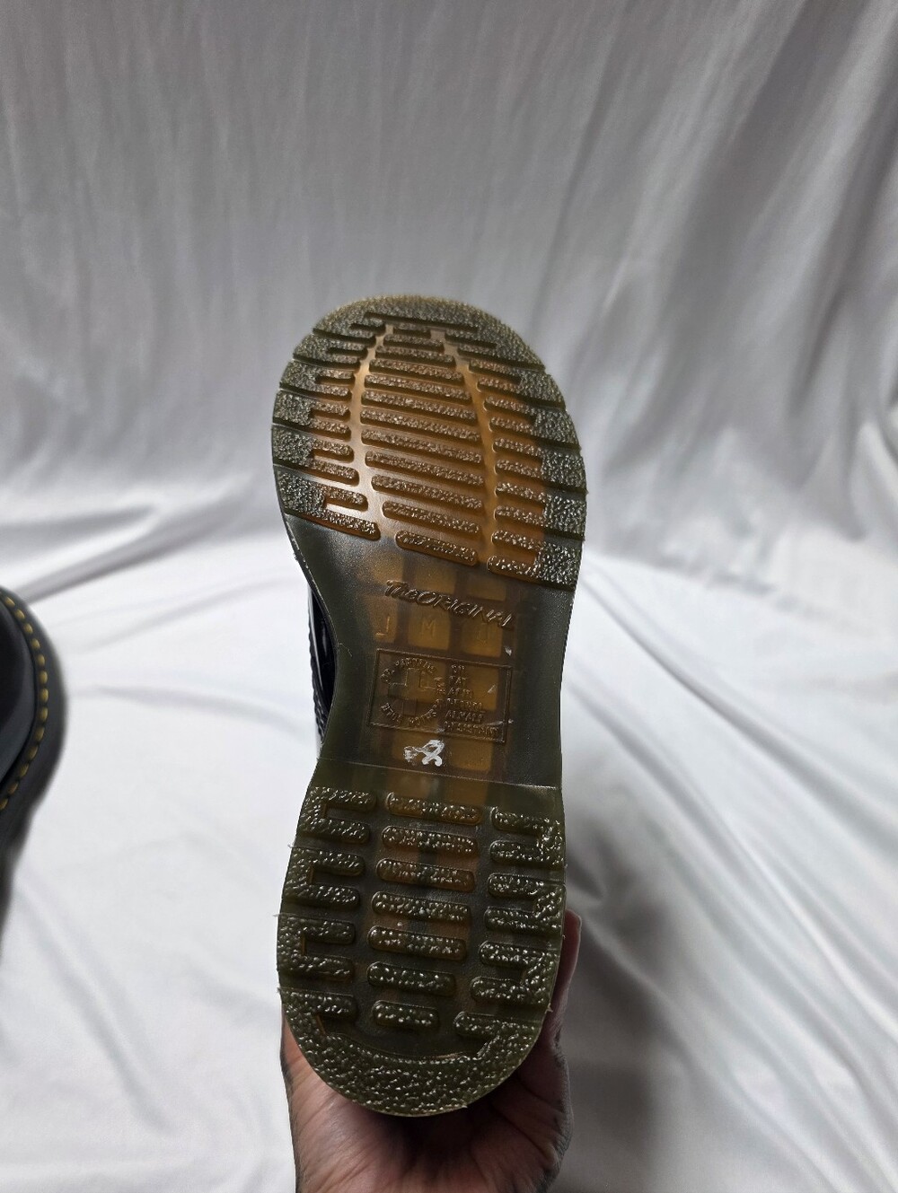 Dr.martens 1460 Patent Leather Boots Size 8 - Picture 8 of 13